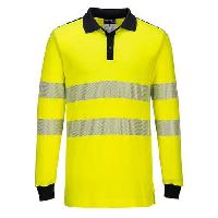 (obrázek pro) FR Hi-Vis polokošile, černá/žlutá, vel. M