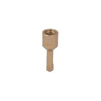 (obrázek pro) TOPTRADE korunka vykružovací, diamantová, M14, pr. 75 mm
