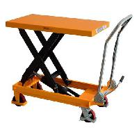 (obrázek pro) Mobilní zvedací hydraulický stůl Lift, do 500 kg, deska 85 x 50 cm