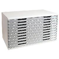 Zásuvkový modul Multiform A3, 10 zásuvek, šedý (obrázek pro) Zásuvkový modul Multiform A3, 10 zásuvek, šedý