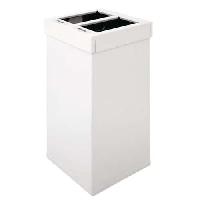 Odpadkový koš Carro Mix 2 x 52,5 l bílý (obrázek pro) Odpadkový koš Carro Mix 2 x 52,5 l bílý