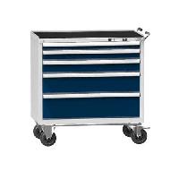 Dílenský vozík ZCM84-1, 54x27D, 1037 x 600 x 1105 mm, šedá-tmavě modrá (obrázek pro) Dílenský vozík ZCM84-1, 54x27D, 1037 x 600 x 1105 mm, šedá-tmavě modrá