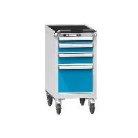 Dílenský vozík ZHM69-1, 19x36D, 442 x 753 x 910 mm, šedá-modrá (obrázek pro) Dílenský vozík ZHM69-1, 19x36D, 442 x 753 x 910 mm, šedá-modrá