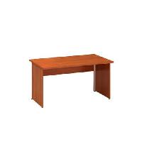 (obrázek pro) Kancelářský stůl Alfa 100, 140 x 80 x 73,5 cm, rovné provedení, dezén třešeň