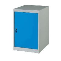 (obrázek pro) Skříňový kontejner, 80 x 51 x 59 cm, šedý/modrý