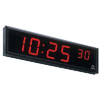 (obrázek pro) Digitální interiérové hodiny, oboustranné, stropní závěs 10 cm