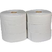 Toaletní papír Jumbo 2vrstvý, 28 cm, 260 m, 75% bílá, 6 rolí