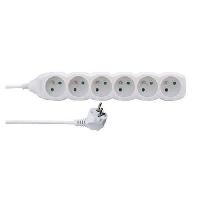 Prodlužovací kabel Emos, 6 zásuvek, 2 m
