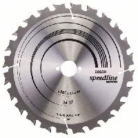 (obrázek pro) Bosch - Pilový kotouč Speedline Wood 250 x 30 x 3,2 mm, 24
