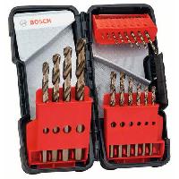 (obrázek pro) Bosch - 18dílná sada vrtáků do kovu Toughbox HSS-Co, DIN 338, 135° 1; 1,5; 2; 2,5; 3; 3,5; 4; 4,5; 5; 5,5; 6; 7; 8; 9; 10 mm