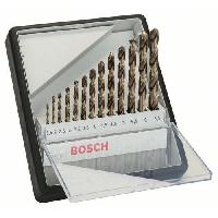 (obrázek pro) Bosch - 13dílná sada vrtáků do kovu Robust Line HSS-Co, 1,5; 2; 2,5; 3; 3,2; 3,5; 4; 4,5; 4,8; 5; 5,5; 6; 6,5 mm