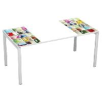 (obrázek pro) Kancelářský stůl Manutan Expert Easy Office, 160 x 80 x 75 cm, knihovna