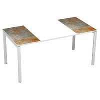 (obrázek pro) Kancelářský stůl Manutan Expert Easy Office, 160 x 80 x 75 cm, rez