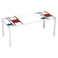 (obrázek pro) Kancelářský stůl Manutan Expert Easy Office, 180 x 80 x 75 cm, čtverce