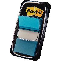 Samolepicí záložky Post-it, modré (obrázek pro) Samolepicí záložky Post-it, modré