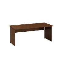 (obrázek pro) Kancelářský stůl Alfa 100, 180 x 80 x 73,5 cm, rovné provedení, dezén ořech