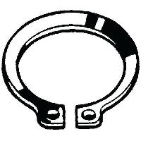 Pojistný kroužek pro hřídele - normální typ DIN 471 Pružinová oc