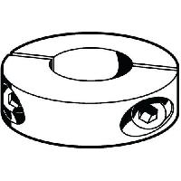 Stavěcí svorkový kroužek se 2 šrouby s vnitřním šestihranem Automatová ocel 12X32X10MM (obrázek pro) Stavěcí svorkový kroužek se 2 šrouby s vnitřním šestihranem Automatová ocel 12X32X10MM