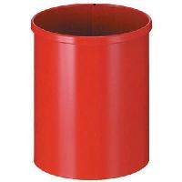 (obrázek pro) Kulatý kovový odpadkový koš V: 30,5 cm Objem: 15 l
