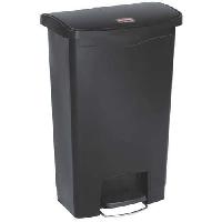 (obrázek pro) Plastový odpadkový koš Slim Jim Step On Front Step 50 l černý