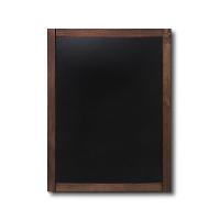 Křídová tabule Classic, tmavě hnědá, 60 x 80 cm