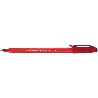 Kuličkové pero Papermate Inkjoy 100, 50 ks, červené (obrázek pro) Kuličkové pero Papermate Inkjoy 100, 50 ks, červené