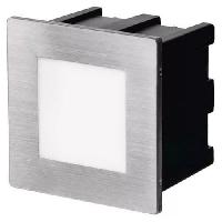 (obrázek pro) LED orientační vestavné svítidlo AMAL 80×80, 1,5W teplá bílá, IP65