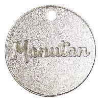 Hliníkový žeton Manutan Expert, průměr 30 mm, číslovaný 101 - 20