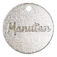 Hliníkový žeton Manutan Expert, průměr 30 mm, číslovaný 001 - 10