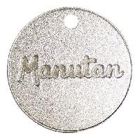 Hliníkový žeton Manutan Expert, průměr 30 mm, číslovaný 201 - 30