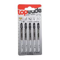 (obrázek pro) TOPTRADE list pilový, pro přímočarou pilu, T101D, 100 mm, dřevo, balení 5 ks