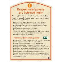 (obrázek pro) Pro hotelové hosty, plast 210 x 297 x 0,5 mm A4