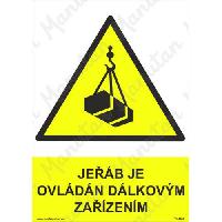 Jeřáb je ovládán dálkovým zařízením, plast 210 x 297 x 0,5 mm A4 (obrázek pro) Jeřáb je ovládán dálkovým zařízením, plast 210 x 297 x 0,5 mm A4