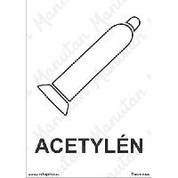 Acetylén, plast 148 x 210 x 0,5 mm A5