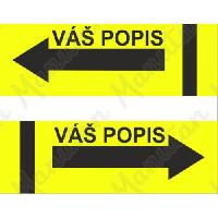 Váš popis, samolepka 65 x 31 x 0,1 mm vpravo