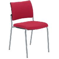 Konferenční židle Intrata, červená