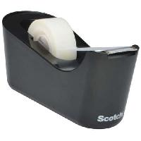 (obrázek pro) Stolní odvíječ lepicí pásky Scotch C18, 19 mm, černá