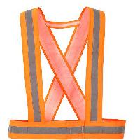 (obrázek pro) Hi-Vis křížové popruhy, oranžová