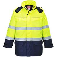 (obrázek pro) Bunda Bizflame Multi Arc Hi-Vis, modrá/žlutá, vel. XL