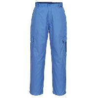 Antistatické ESD kalhoty, modrá, vel. L