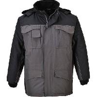Bunda RS Parka, černá/šedá, vel. S (obrázek pro) Bunda RS Parka, černá/šedá, vel. S