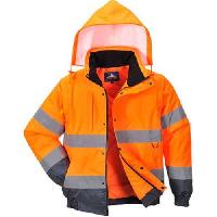 (obrázek pro) Reflexní nepromokavá bunda Hi-Vis 2v1, oranžová, vel. S