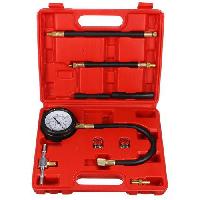 (obrázek pro) Sada pro testování tlaku benzínových motorů MECHANIC ENGINE TESTER 10, 0-7bar, 10ks SIXTOL