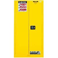 (obrázek pro) Skříň na hořlaviny Justrite Sure-Grip® EX, 1651 x 864 x 864 mm, automatické uzavírání