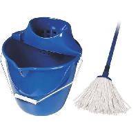 Set třásňového mopu a kbelíku, 10 l (obrázek pro) Set třásňového mopu a kbelíku, 10 l