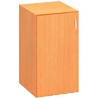 (obrázek pro) Nízká úzká skříň Alfa 500, 74,2 x 40 x 47 cm, s dvířky - pravé provedení, dezén buk Bavaria