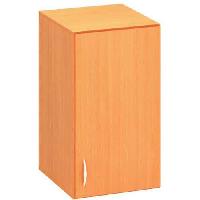 (obrázek pro) Přístavbová nízká úzká skříň Alfa 500, 71,7 x 40 x 47 cm, s dvířky - pravé provedení, dezén buk Bavaria