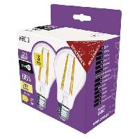 LED žárovka Filament A60, patice E27, 5,9 W, teplá bílá, 2 ks (obrázek pro) LED žárovka Filament A60, patice E27, 5,9 W, teplá bílá, 2 ks