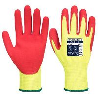 Rukavice Vis-Tex HR Cut nitril, červená/žlutá, vel. S (obrázek pro) Rukavice Vis-Tex HR Cut nitril, červená/žlutá, vel. S