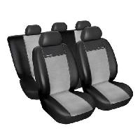(obrázek pro) Autopotahy Dacia Dokker, od r.v. 2012, Eco kůže + alcantara šedé SIXTOL
